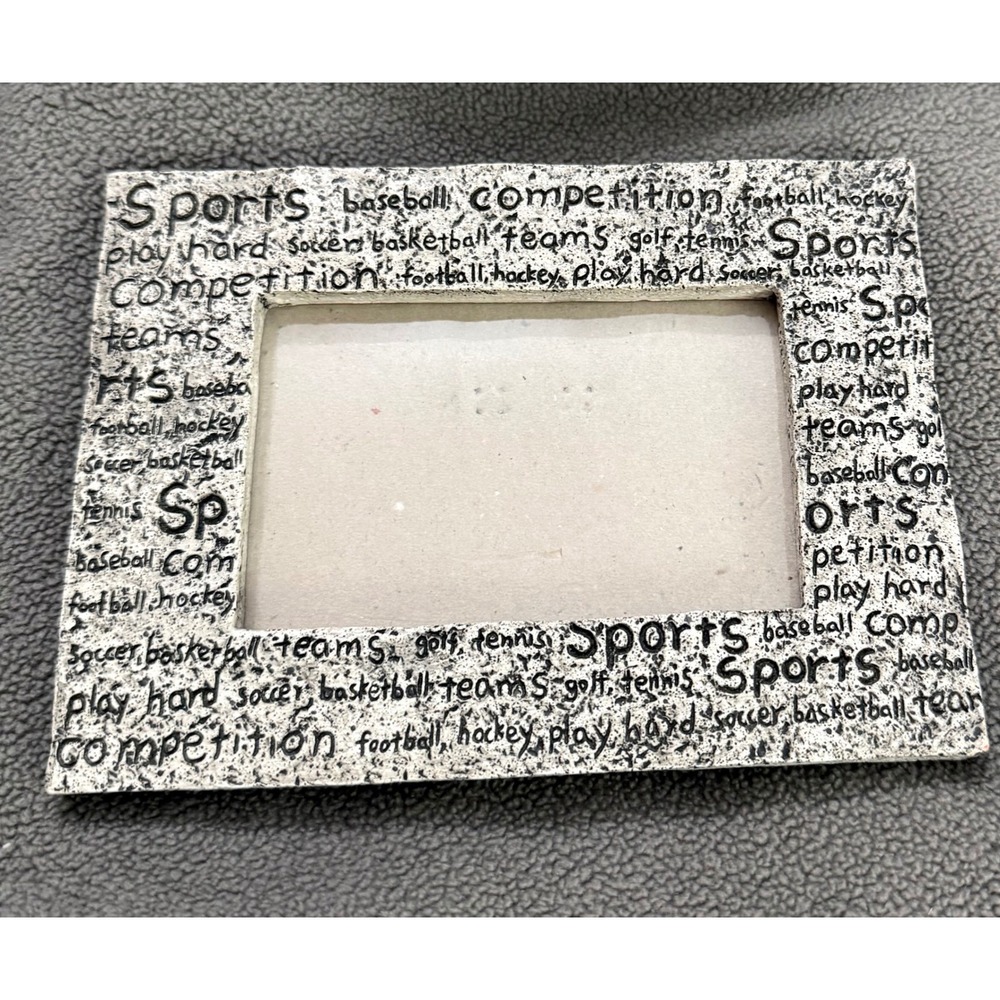 Sports Word Collage‎ Photo Frame 3.5 X 5"